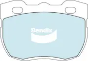 Bendix Heavy Duty Front Brake Pad Set for Land Rover 110/127 LDH 2.5L 12J,19J Di (for: Land Rover)