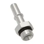 Proflow 3/8'' Fitting Male Quick Connect To -08AN O-Ring Male Silver