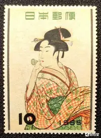 在飛比找Yahoo!奇摩拍賣優惠-日本經典仕女圖系列郵票!