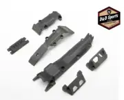 Traxxas 7037 Front & Rear Skidplate Set: 1/16 E-Revo, Slash, Summit