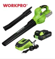 WORKPRO 2.0Ah Battery 20V Cordless Leaf Blower Variable Speed Air Powered Blower