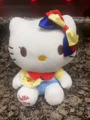 Sanrio Hello Kitty with Purse Plush Doll 8" Stuffed Animal Genuine NWT