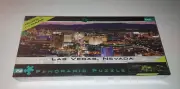 Las Vegas Nevada 750 pc 3 Ft Panoramic Puzzle Glow in the Dark Buffalo Games NEW