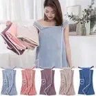 Wearable Ladies Bath Towel Shower Wrap Towel Dress Fast Drying Bath for Women