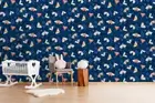 3D Butterfly Seamless Wallpaper Wall Mural Removable Self-adhesive 178