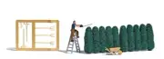 Busch 7838 - 1/87/H0 Hedgecutters - New