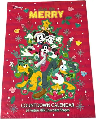 2023最新 日本 西本貿易 迪士尼 史努比 聖誕倒數月曆巧克力 降臨曆 聖誕節 聖誕禮盒 糖果餅乾 交換禮物 送禮【小福部屋】