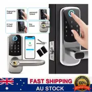 Digital Smart Door Lock Fingerprint APP Key Card Password Electronic Home Lock.