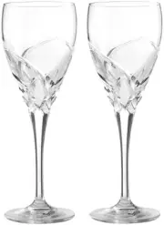 RCR CRYSTAL DA VINCI GROSSETO SMALL WINE GLASSES 17cl (PAIR) BRAND NEW