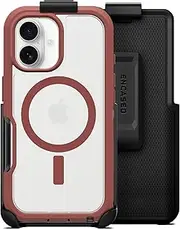 Encased Belt Clip Holster for Otterbox Defender XT Clear Case - iPhone 16 (Case not Included) (iPhone 16)