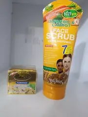 Original Veet Gold Tumeric Facewash And Face Cream