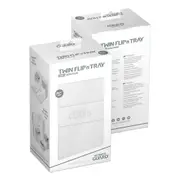 Ultimate Guard: Deck Box – XenoSkin Monocolor Twin Flip´n´Tray 200+ – White