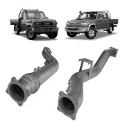 Redback Extreme Duty 4" Exhaust DPF Adaptor Kit for Toyota Landcruiser 79 Series