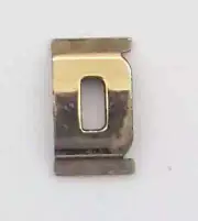 NOS MINT Jacques Kreisler Antique Vintage Yellow Gold GT Letter Initial " D "