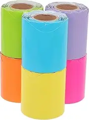 DOITOOL 6 Roll Set Bulletin Board Borders Peel Stick Wall Trim Decorative Border Stickers for Classroom