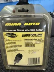 MINN KOTA TROLLING MOTOR PARTS UNIVERSAL SONAR ADAPTER CABLE MKR-US-3