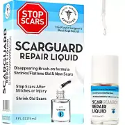 Invisible Brush-On Silicone Sheet with Vitamin E - Scar Removal for Keloids, Bur
