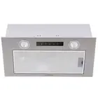 60cm Undermount Rangehood Silver Quiet 3-Speed 3-Layer Dishwashable Filter LED L