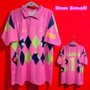 Jorge Campos # 1 - Multicolor & PINK - Rombos - XL (Run Small)
