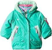 [Obermeyer] Kids Girl's Pop Star Jacket (Toddler/Little Kids/Big Kids), Glacier Pool, 4T Toddler