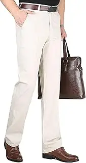 [Generic] Dress Slacks for Men Casual Stretch Chino Pant Slim Fit Work Pants with Pockets (Available in Big & Tall)