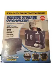 PINNACLE BRAND BEDSIDE STORAGE ORGANIZER-Large capacity-Easy to install