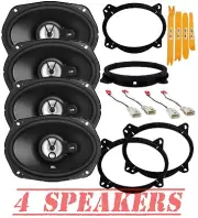 JBL Stage1 6x9" Front Door & Rear Deck Speakers for 2002-2011 Toyota Camry