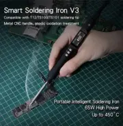 New PTS200 Smart Soldering Iron 65W ESP32 PD3.0 Compatible with T12 TS101 PINE64