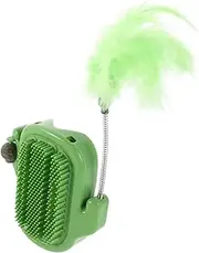 Cat Scratcher Pet Massaging Comb Cat Scratching Combs Kitten Massage Comb Cat Corner Scratcher for Wall Plastic Cat Brush Practical Pet Accessory Practical Cat Comb Green Pp