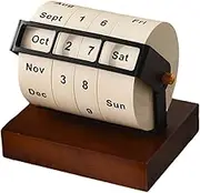 Leefasy Desktop Calendar Reusable Reminder Home Ornament for Kitchen School Tabletop