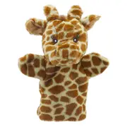The Puppet Company Giraffe Animal Puppet Buddies 25cm Hand Play Toy Kids 12m+