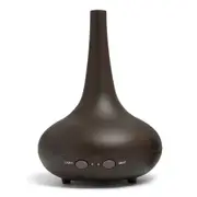 Milano Decor 200ml Ultrasonic Aroma Portable Diffuser 15x20cm Dark Wood Grain