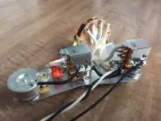 Fender Stratocaster Wiring 7 Way Blender, Series, Phase Reversal, 250k Bourns