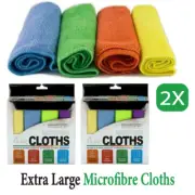 8Pcs High Quality Multi-purpose Microfibre Cloths 30x30cm Car Dish Glass Towel