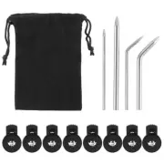 Tookie Glove Lacing Needles, 4Pcs Stainless Steel Baseball and Softball Glove