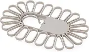 Joseph Joseph Petal 22-Piece Small Item Drying Hanger Rack, Push-Grip Design, Perfect for Socks and Underwear, Durable Aluminium Hooks, Folds Flat for Storage