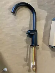 Brizo Bar Faucet with Arc Spout Less Handle MATTE BLACK New in Box!