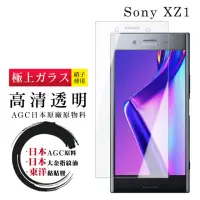 在飛比找momo購物網優惠-【鋼膜株式会社】SONY XZ1 保護貼日本AGC非全覆蓋玻