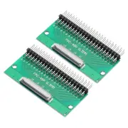2pcs FFC FPC Connector Board 45 Pins Double Row Right Angle Pin Header Adapter