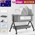 Baby Bassinet Cot Crib Bedside Co Sleeper Infant Newborn Bed Portable Cradle AU