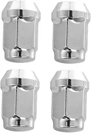 HEALEEP 20pcs Automotive Acorn Lug Nuts Car Wheel Lug Nuts Key Cone Nuts Flange Lug Nuts Wheel Nuts Steel Automobile Wheel Nut Acorn Tire Lug Nuts Wheels Lugs Steel Lug Nuts Silver