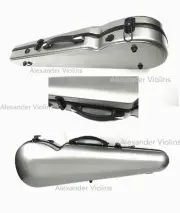 New Quality Fiberglass Violin Case 4/4 Full Size, US Seller!