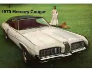 1970 Mercury Cougar Refrigerator / Tool Box Magnet