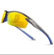 adamade Polarized Sport Sunglasses Men Women Superlight Glasses with Zipper case