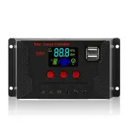 Solar Charge Controller Photovoltaic Solar Panel Controller Battery Regulator Adjustable Parameter