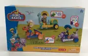 Dino Ranch Dino Riding Adventures Action Pack Jon Min Miguel Chariot Cart Rig