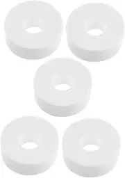 [GLSTOY] 5 Rolls Disposable Collar Protector Tape Self Adhesive Sweat Strips for Shirts Hats Invisible Neck Liners for Stain Prevention Breathable Collar Strips for Hot Climates