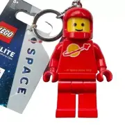 Lego Space Minifigure LED Lite Keychain Light Red Figure Moving Legs New Gift