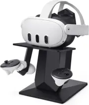 Alcopanda VR Stand Accessories Compatible with Meta Quest 3/Meta Quest 2, Headse