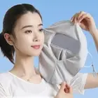 Sunscreen Face Scarf Ice Silk Mask Summer Face Gini Mask Sunscreen Mask Hiking